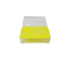 La pipeta líquida amarilla del laboratorio 100ul inclina materiales consumibles del laboratorio médico del ODM
