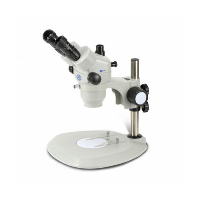 7X-65X Microscopio estéreo de aumento total S65 con tubo de espejo inclinado a 45 °
