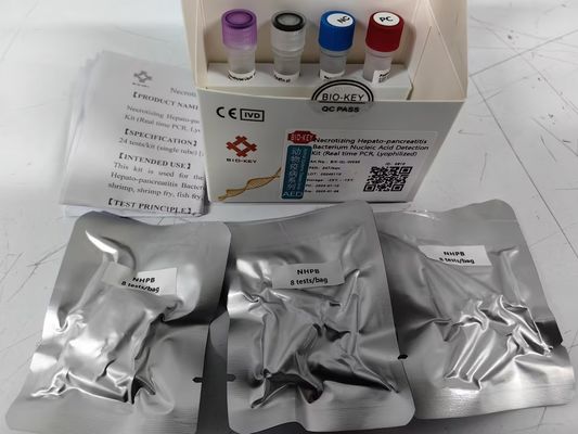 NHPB Kit de prueba de Pcr Taqman de ácido nucleico fluorescente de patógenos acuáticos