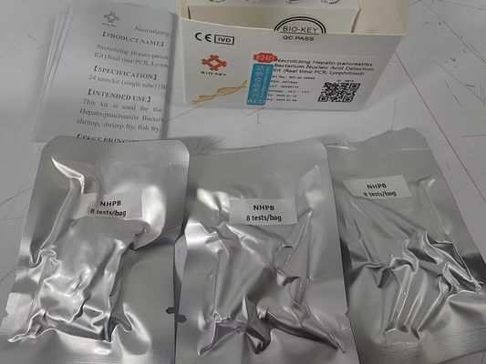 NHPB Kit de prueba de Pcr Taqman de ácido nucleico fluorescente de patógenos acuáticos