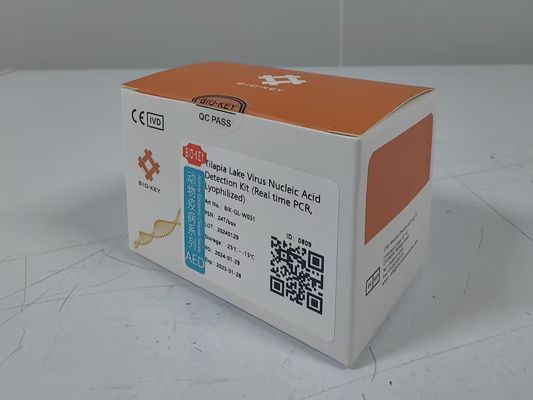 Kit de detección de ácido nucleico del virus del pez del lago de tilapia en tiempo real PCR liofilizado