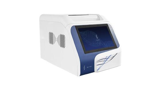Analista de PCR en tiempo real con plantilla de 96 pozos y 5 canales fluorescentes para la amplificación de ADN/ARN a una velocidad de rampa de 6 °C/S